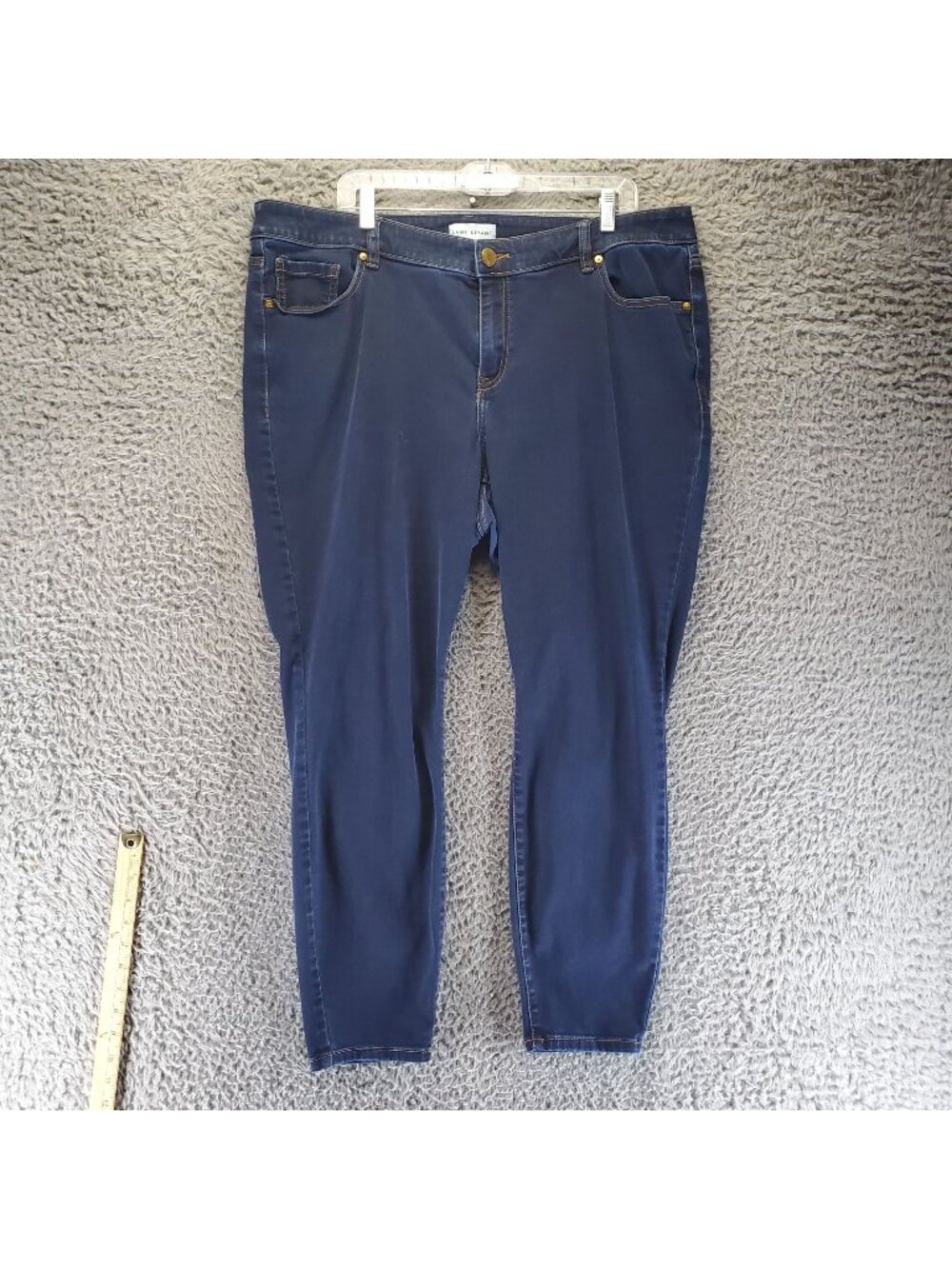 Lane Bryant Jeans Womens 20 Blue Mid-Rise Skinny Flex Magic Waistband *Read*